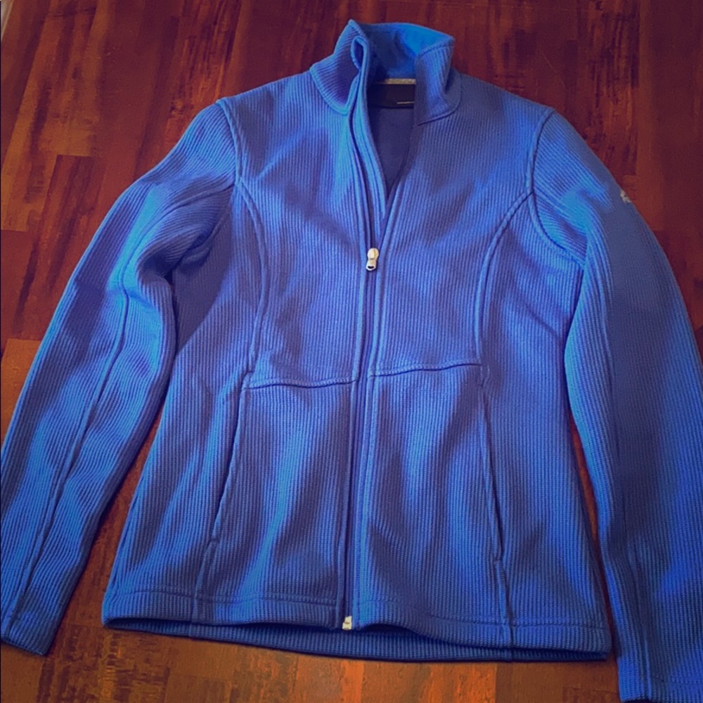 Periwinkle knit jacket